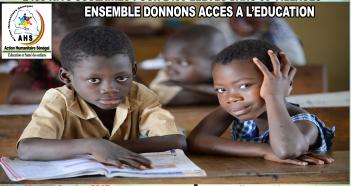 Scolarisation des enfants  des villages du Sénégal