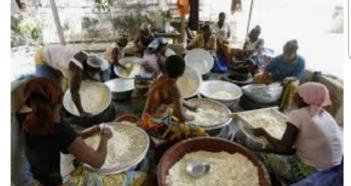 Usine de production d'attieke placali et amidon