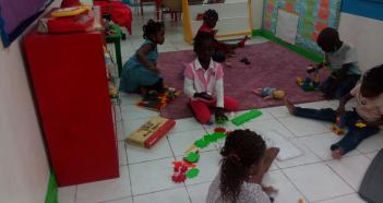 Ouverture d'une crèche à Bamako